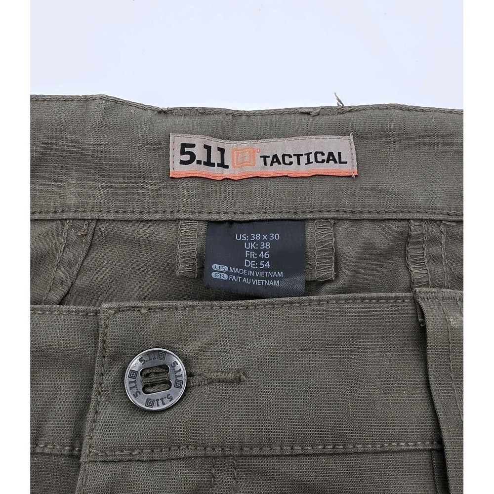 5.11 Tactical ABR Cargo Pants Mens 38x30 Olive Green Work Tactical Outdoor - Picture 2 of 11